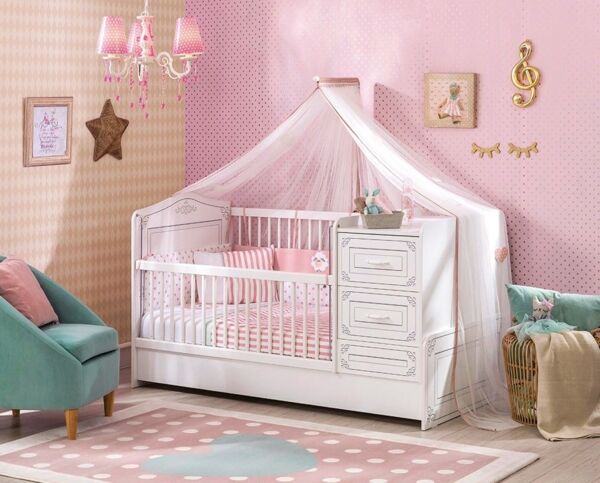 Cilek Betthimmel für Babybetten 70x140 cm SELENA Bild 3