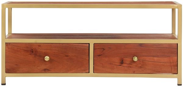 vidaXL Couchtisch 90 x 50 x 40 cm Massivholz Akazie 286187 Bild 3