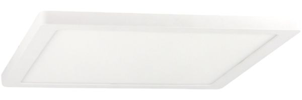 Ein-Aufbaustrahler 24W | Viereck, Flimmerfrei, 2400lm | CCT Deckenleuchte einstellbare Farben 3000-5000 K | Einfache montage 10er Set
