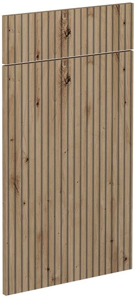 Küchenfront R-Line Artisan-Eiche 39.6 x 70.8 cm Möbelfront für den Schubunterschrank Vicco