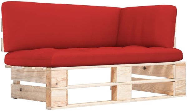 vidaXL Outdoor-Ecksofa Paletten Kiefernholz Imprägniert 3066607