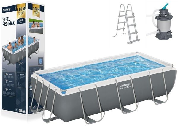 BESTWAY Pool Rahmenpool 404 x 201 x 100 cm Bestway 56442