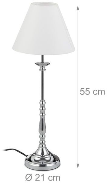 Relaxdays Vintage Tischlampe Bild 5