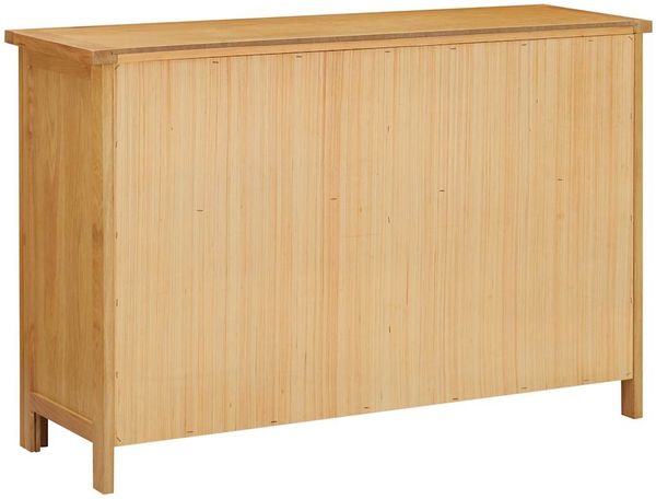 vidaXL Kommode 105x33,5x73 cm Massivholz Eiche 289196 Bild 3