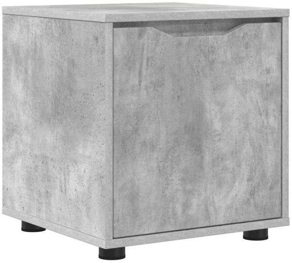 vidaXL Badezimmerschrank Beton Grau 40,5 x 40 x 44 cm Holzwerkstoff 888950