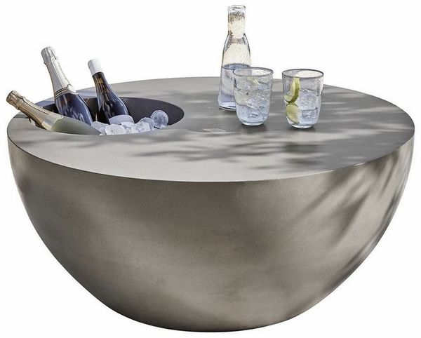 Mirabeau Gartentisch Couchtisch Plévin grau