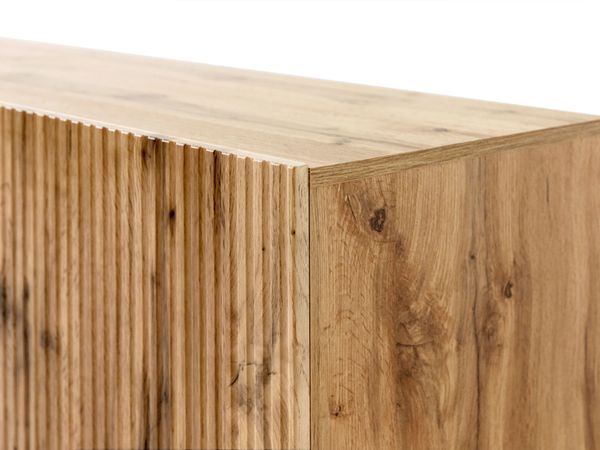 'Vailbo' Kommode mit einer Schublade und zwei Türen, Holz Wotan, 151 x 83 x 40 cm Bild 6