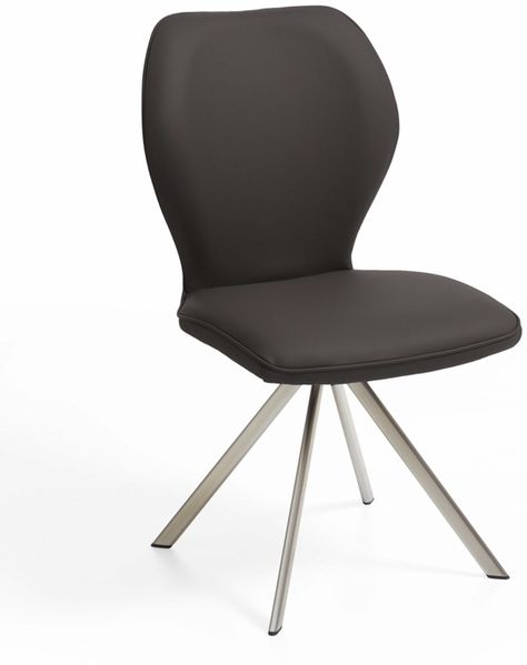 NIEHOFF SITZMÖBEL Polsterstuhl COLORADO BHT 49.50x92x60 cm Esszimmerstuhl Freischwinger Schwingstuhl