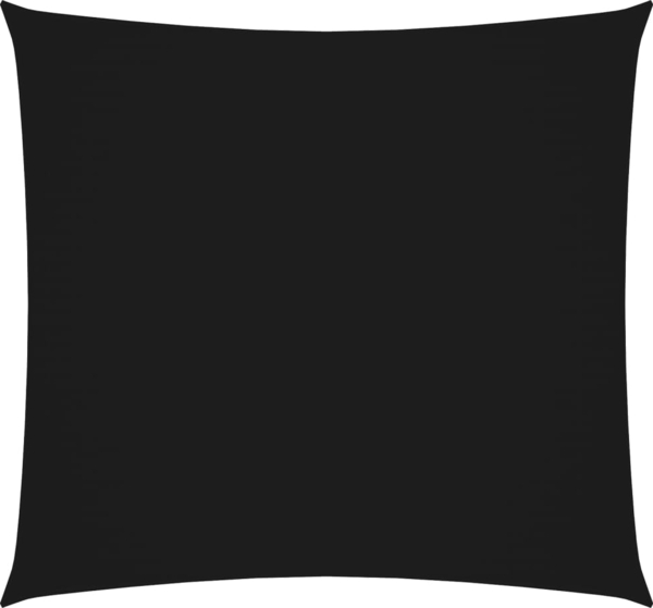 vidaXL Sonnensegel Oxford-Gewebe Quadratisch 6x6 m Schwarz 135747