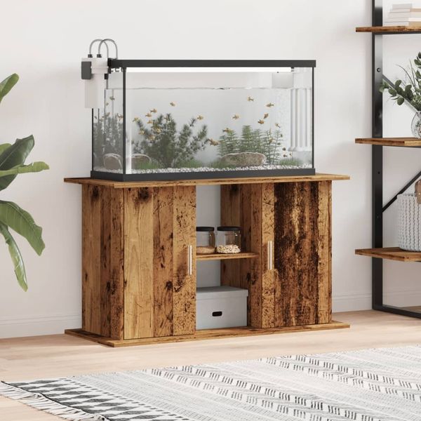vidaXL Aquariumständer Altholz-Optik 101x41x58 cm Holzwerkstoff 857280