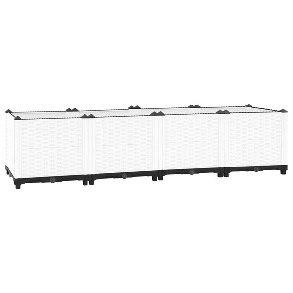 vidaXL Hochbeet 160x40x38 cm Polypropylen 153311