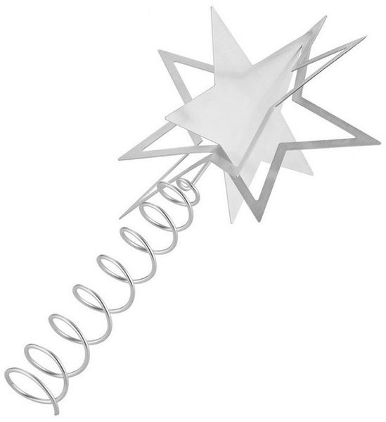 blomus Christbaumspitze Weihnachtsbaumspitze -KITAI- Weihnachtsstern: modernes Design, mundgeblasene Handkugel
