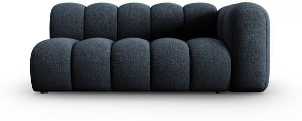 Micadoni Modulares Sofa Lupine 3-Sitzer Rechts Chenille Haga Königsblau