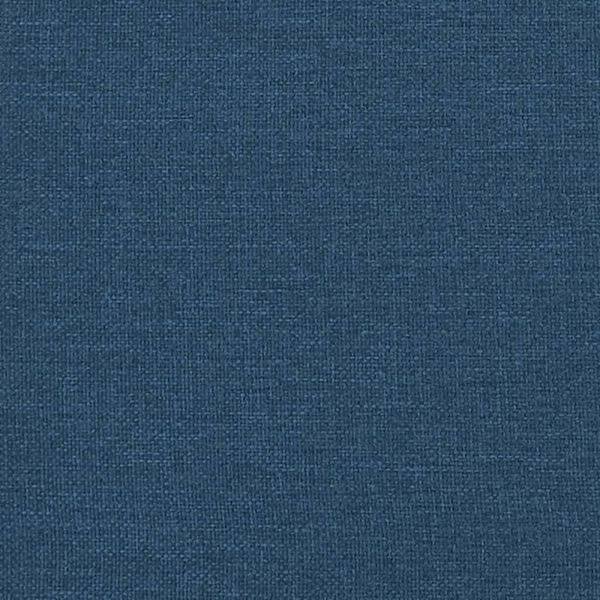 vidaXL Bettgestell ohne Matratze Blau 140x200 cm Stoff 3284742 Bild 8