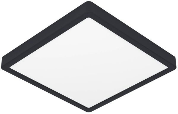 Eglo LED Deckenleuchte Fueva 6-Z schwarz 30 x 30 cm RGB dimmbar