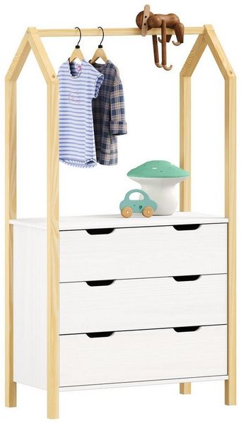 IDIMEX Kommode AMIRA, Kinderzimmer Kommode Kleiderschrank Kinderkleiderschrank