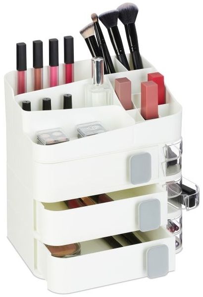 Relaxdays Make Up Organizer mit Schubladen