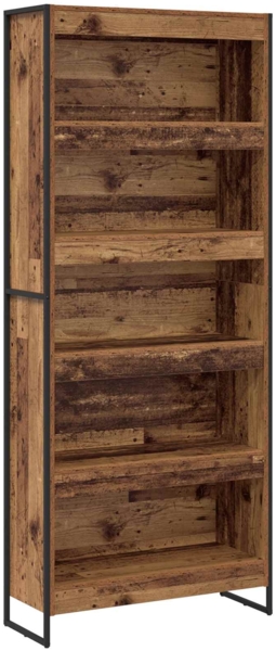 vidaXL Bücherregal 2 pcs Altholz 80 x 30 x 155 cm Holzwerkstoff 3403014