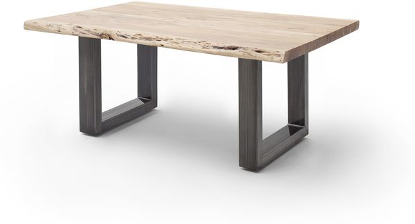 Couchtisch >CARTAGENA< in Akazie natur, massiv lackiert - 110x45x70cm (BxHxT)