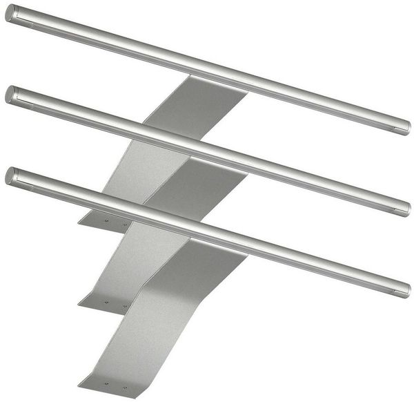 SEBSON Spiegelleuchte LED Schrankleuchte mit Schalter & Stecker 3x 3,5W 3x230lm 3000K 12V, LED integriert, Schalter am Netzkabel, schlanke Form, einfache Montage, 335x170x12mm