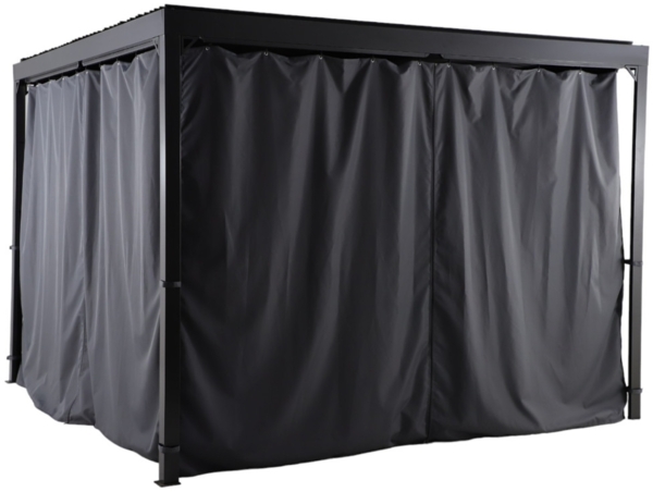 Primaster Seitenteile für Pavillon Triviso mit Reißverschluss 299 x 210 cm 4 Stück