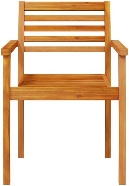 vidaXL Gartenstühle 2 Stk. 59x55x85 cm Massivholz Akazie 4004912 Bild 4