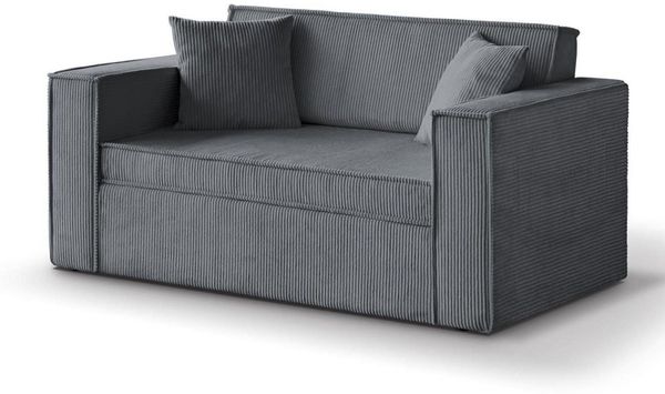 Beautysofa Schlafsofa Dave II, Die Lieferung gilt für die Einbringung in die Wohnung, Liegefläche 188 x 122 cm, Bettkasten, Loungesofa mit Relaxfunktion, Bettfunktion