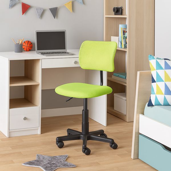 HTI-Living Schreibtischstuhl Schreibtischstuhl höhenverstellbar Fancy Neongrün (Stück, 1 St), Drehstuhl für Kinder