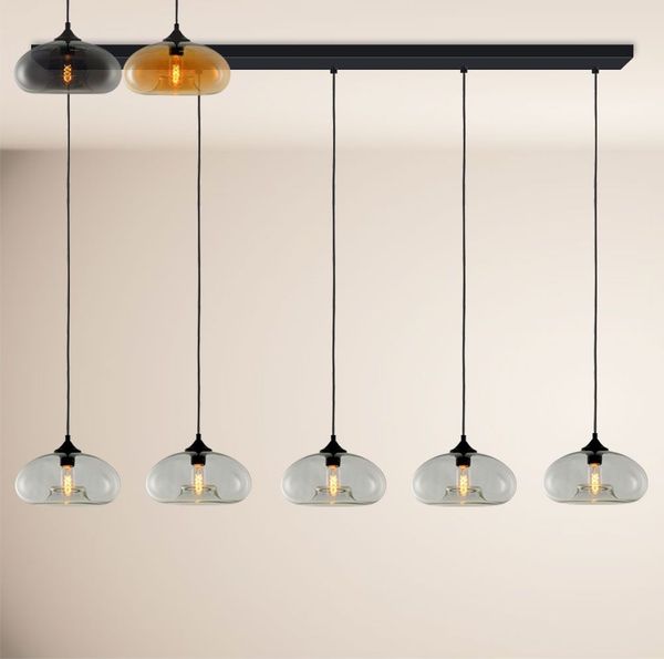 s.luce Cruet Low Esstisch-Hängeleuchte 2 bis 5-flammig 160cm Klar