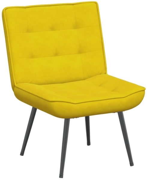 vidaXL Relaxsessel Gelb 64x74x84 cm Samt 4012323