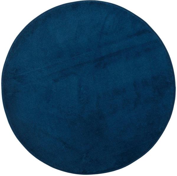 Gözze Badematte Rio Premium, Höhe 18 mm, rutschhemmend beschichtet, fußbodenheizungsgeeignet, schnell trocknend, Polyester, rund, Badteppich, Uni Farben, waschbar, rechteckig & rund erhältlich