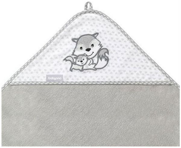 babyono Kapuzenhandtuch Baby Kind Kapuzenbadetuch Bambus 100x 100 cm, Badetuch ver. Farben 346, Besonders Weich, Fluffig, Schnelltrocknend, Geruchsabsorbierend