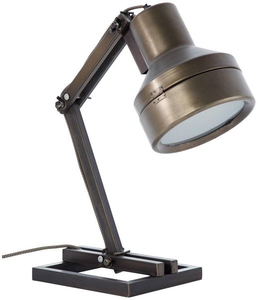 Brilliant Leuchten No. 99037-46 Tischleuchte Hardwork E27 schwarz stahl