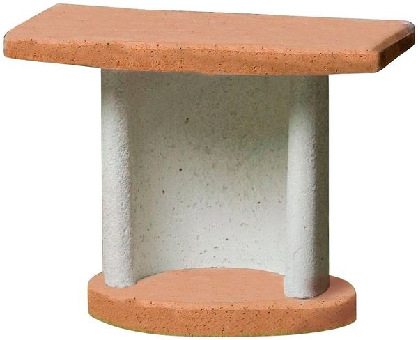 Buschbeck Beistelltisch Georgia, für Grillkamine, BxTxH: 70 x 41 x 57 cm