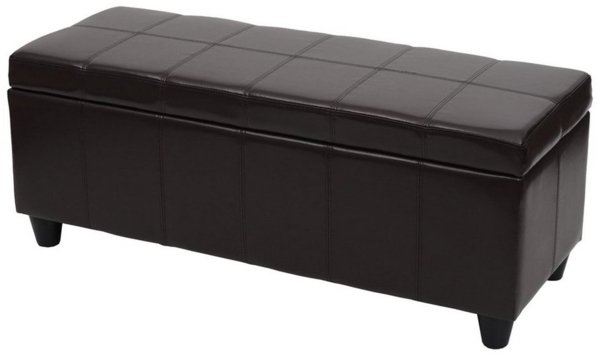 MCW Truhe Kriens, Mit aufklappbaren Deckel, Gepolsterte Sitzfläche, Aufbewahrungsfach