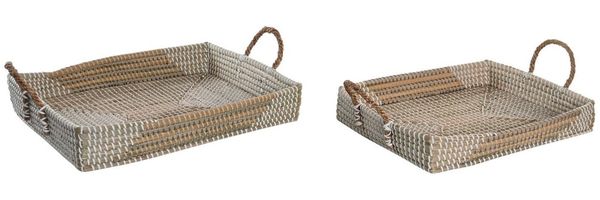 DKD Home Decor Tablett-Set, Standard