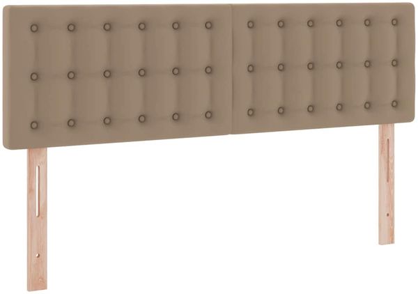 vidaXL Aufbewahrungsbett mit Matratze Cappuccino 140 x 200 cm 3370400 Bild 9