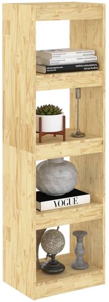 vidaXL Bücherregal Raumteiler 40 x 30 x 135,5 cm Massivholz Kiefer [808143] Bild 4