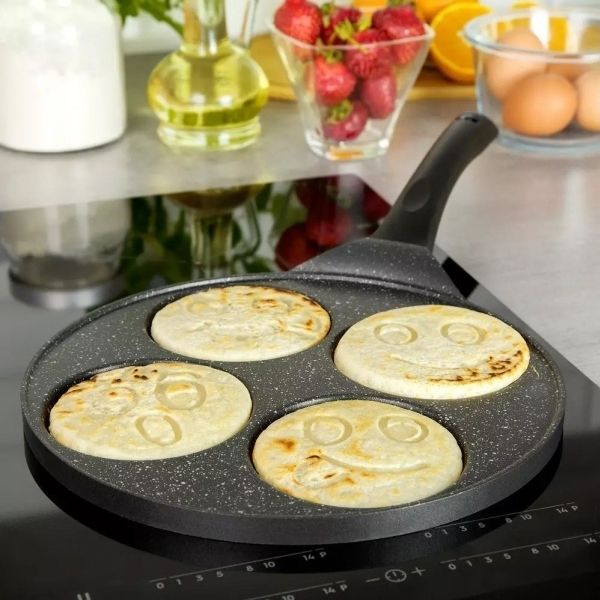 Pfanne KingHoff für Waffeln 26 5 cm