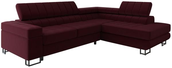 Ecksofa Laris Premium (Venus Velvet 2932, Seite: Rechts)