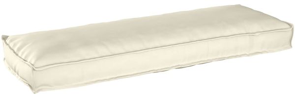 vidaXL Kissen Creme 120 x 40 x 8 cm Oxford-Stoff 42001640
