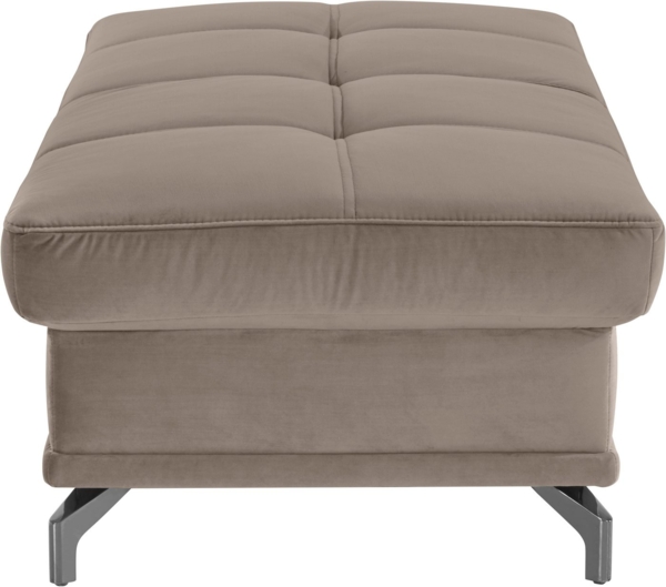 Places of Style Polsterhocker Costello, passend zur Serie, edle Metallfüße Bild 3