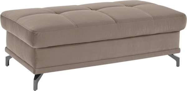 Places of Style Polsterhocker Costello, passend zur Serie, edle Metallfüße Bild 4