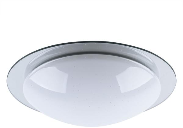 LED Deckenleuchte, Sternen-Effekt, IP44, CCT, weiß, D 38 cm