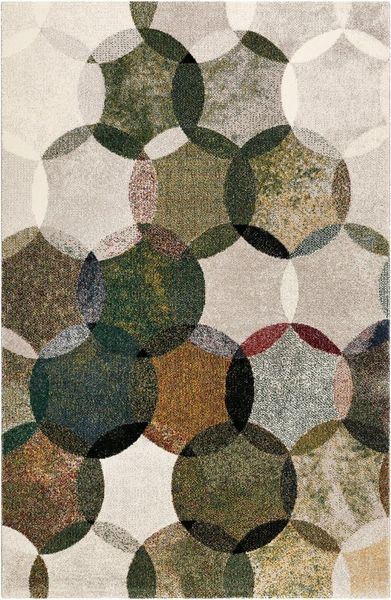 Esprit Teppich Modernina, rechteckig, Höhe: 13 mm, weicher Kurzflor in modernem Design, Wohnzimmer, Schlafzimmer, bunt