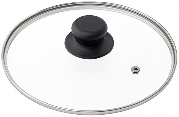 BURI Deckel Pfannendeckel 20cm Glasdeckel Topfdeckel hitzebeständig Ersatzdeckel