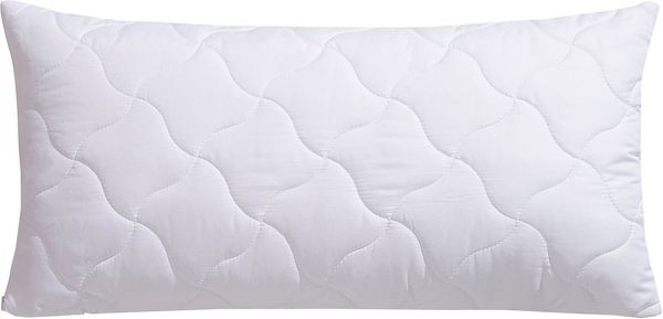 OTTO home Microfaserkissen Fantasy Kopfkissen 40x80 oder 80x80 cm, Made in Germany, Füllung: 100% ökologisches, klimaregulierendes Polyester, Bezug: Polyester, Microfaser oder Baumwolle (ECO), Seitenschläfer, Bauchschläfer, Rückenschläfer, Bezug Polyes...