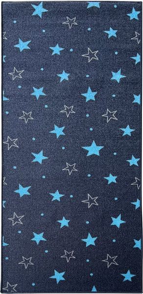 Kubus Kinderteppich Teppichläufer Moon, Spielteppich für Jungen und Mädchen, In zwei Designs
