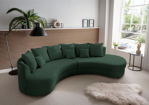 INOSIGN Ecksofa Limoncello L-Form, ergonomische Form