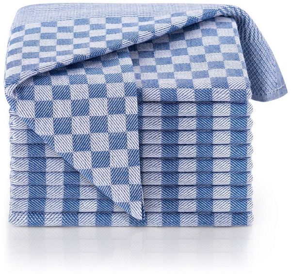 Blumtal Geschirrtuch Premium Geschirrhandtücher in 50 x 70 cm, (Set, 20-tlg, 5, 10 oder 20 Geschirrtücher), 100% Baumwolle, Oeko-TEX® Zertifiziert
